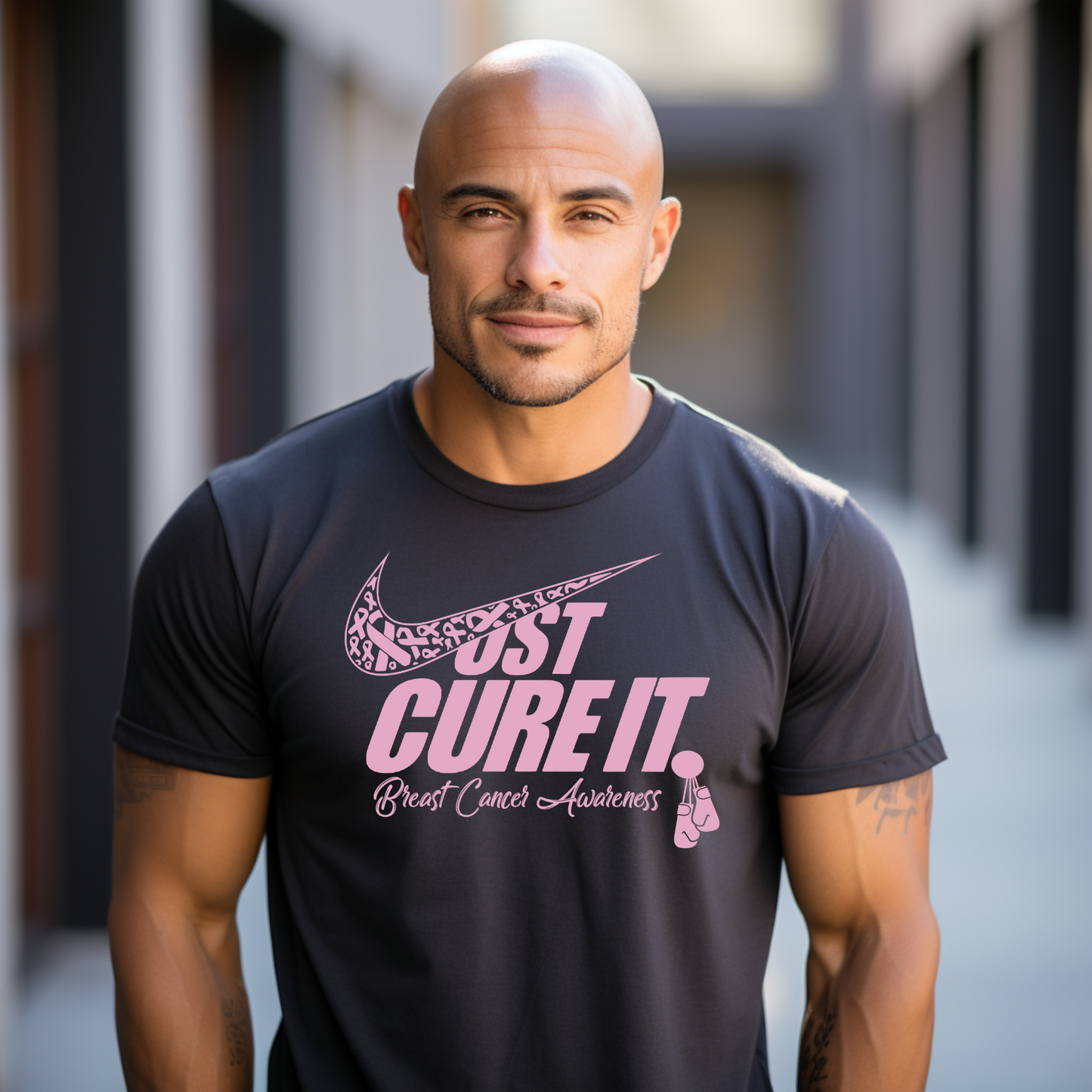 'Just Cust It' Breast Cancer Tee: Wear Your Support