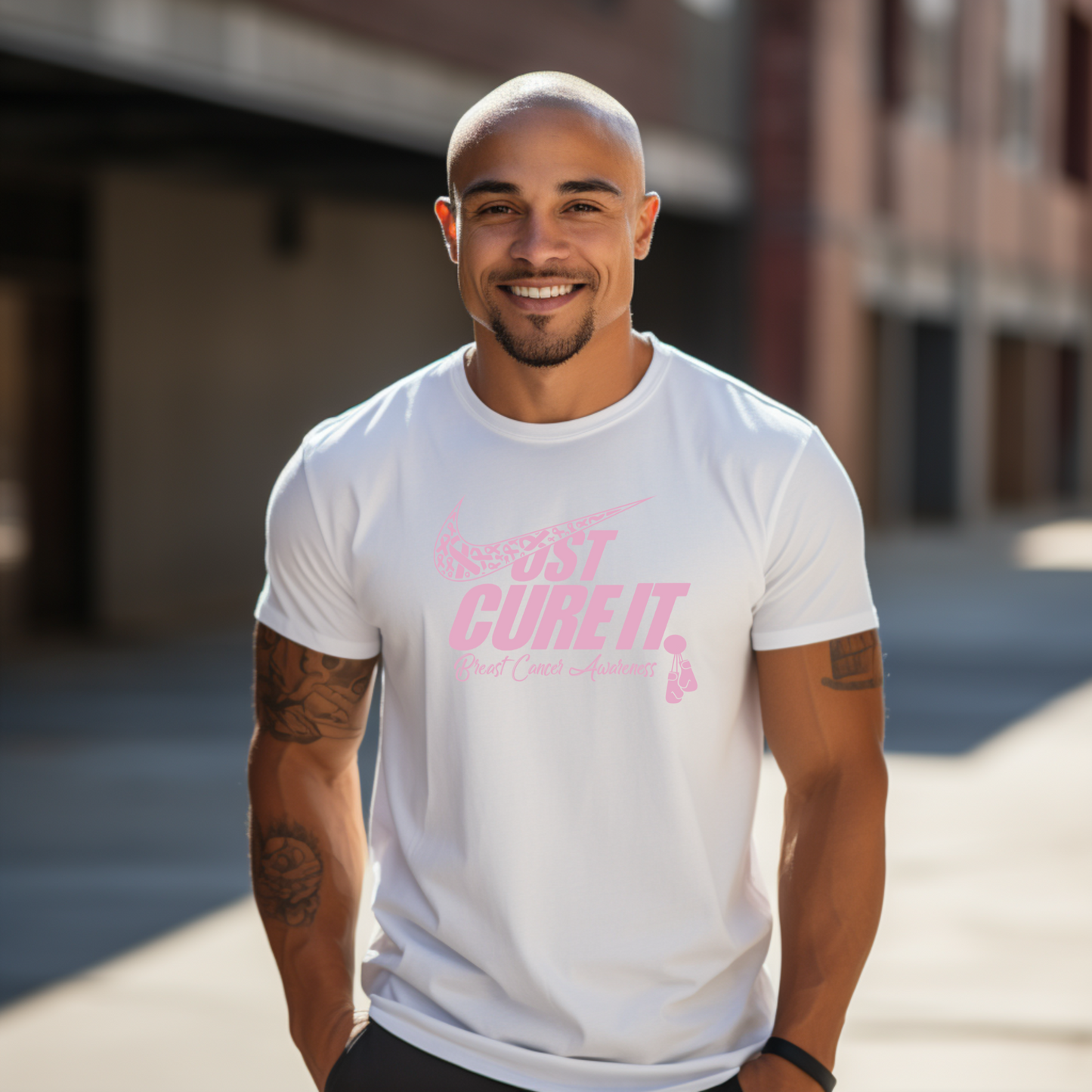 'Just Cust It' Breast Cancer Tee: Wear Your Support