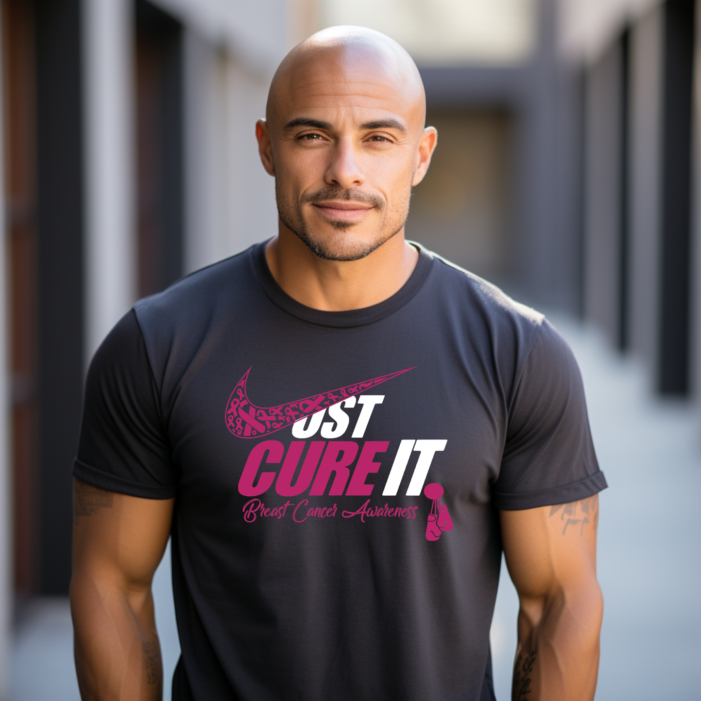 'Just Cust It' Breast Cancer Tee: Wear Your Support