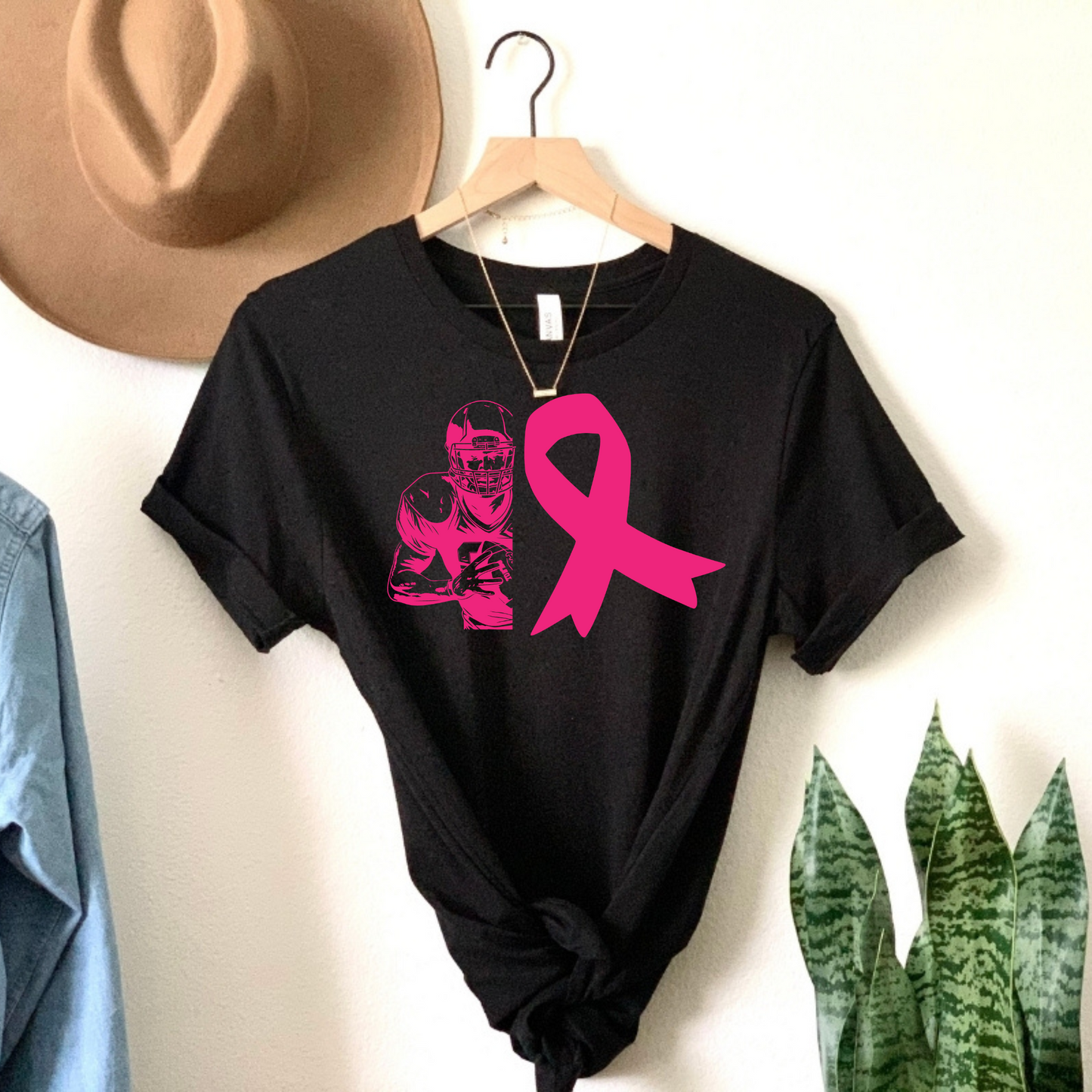 Football Game Day Gear with a Pink Twist
