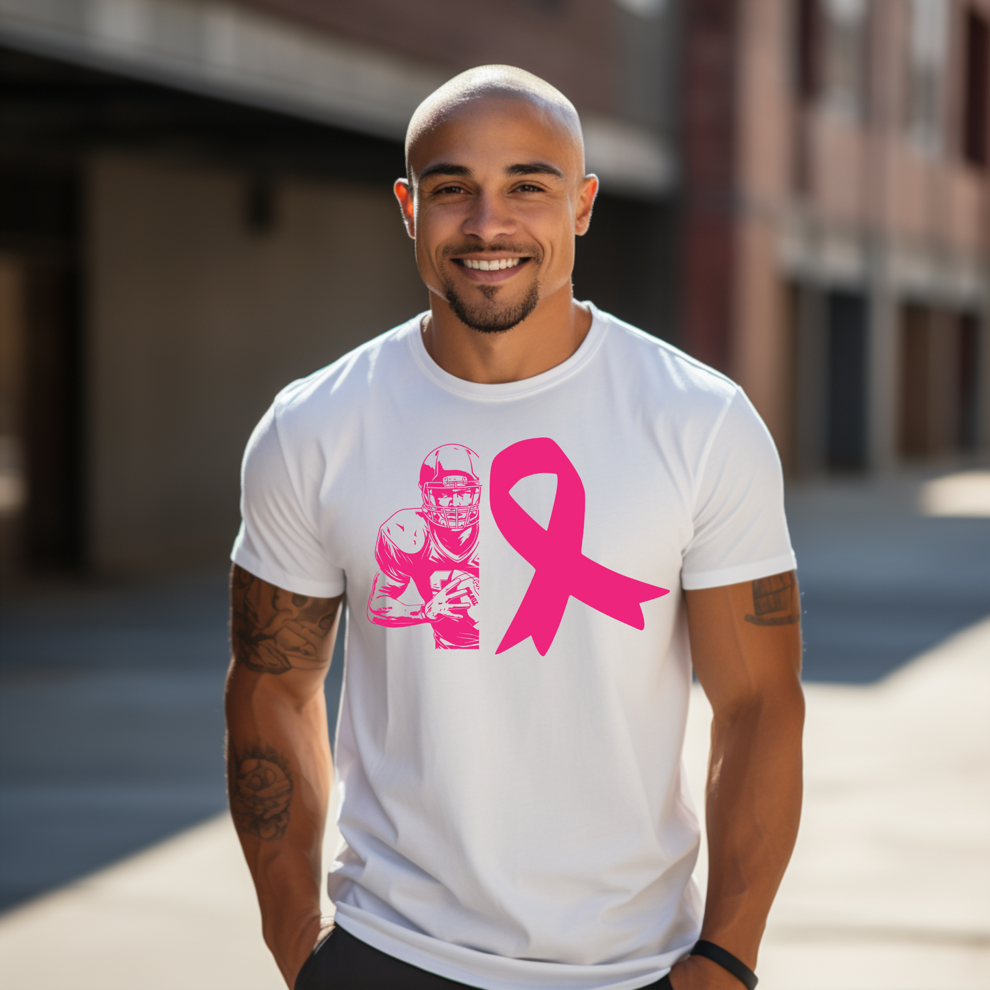 Football Game Day Gear with a Pink Twist