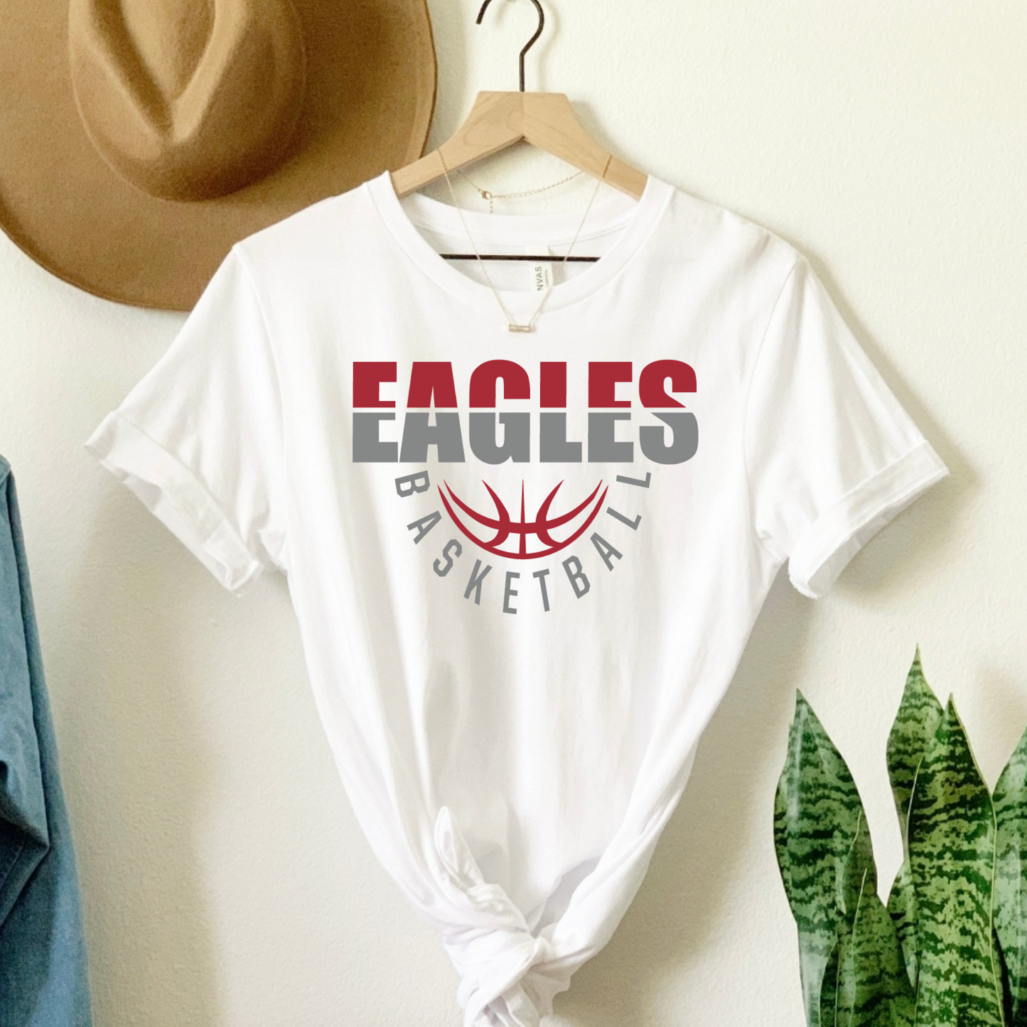 Eagles Pride for All: Classic Basketball Tee