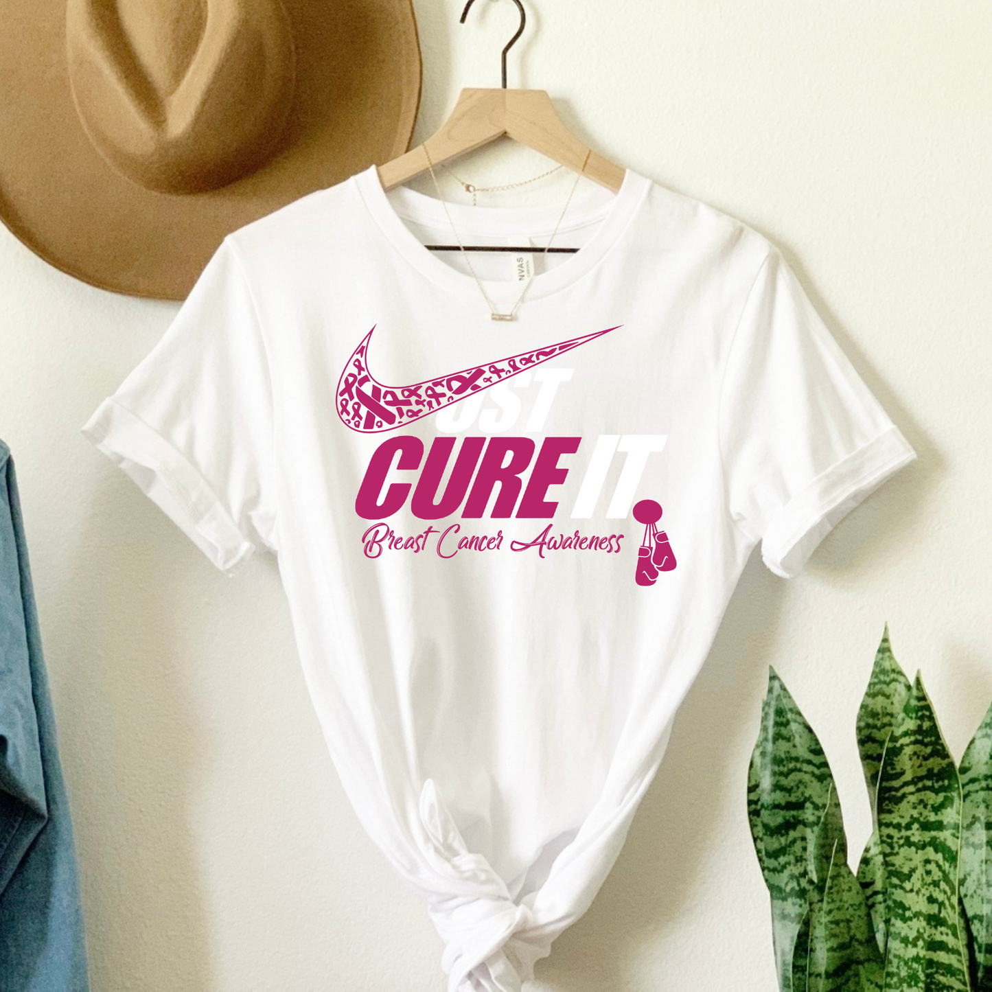 'Just Cust It' Breast Cancer Tee: Wear Your Support