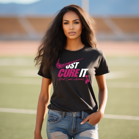'Just Cust It' Breast Cancer Tee: Wear Your Support
