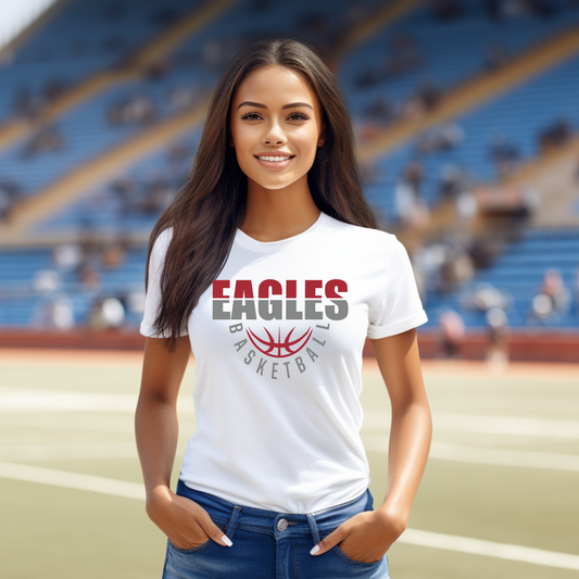Eagles Pride for All: Classic Basketball Tee